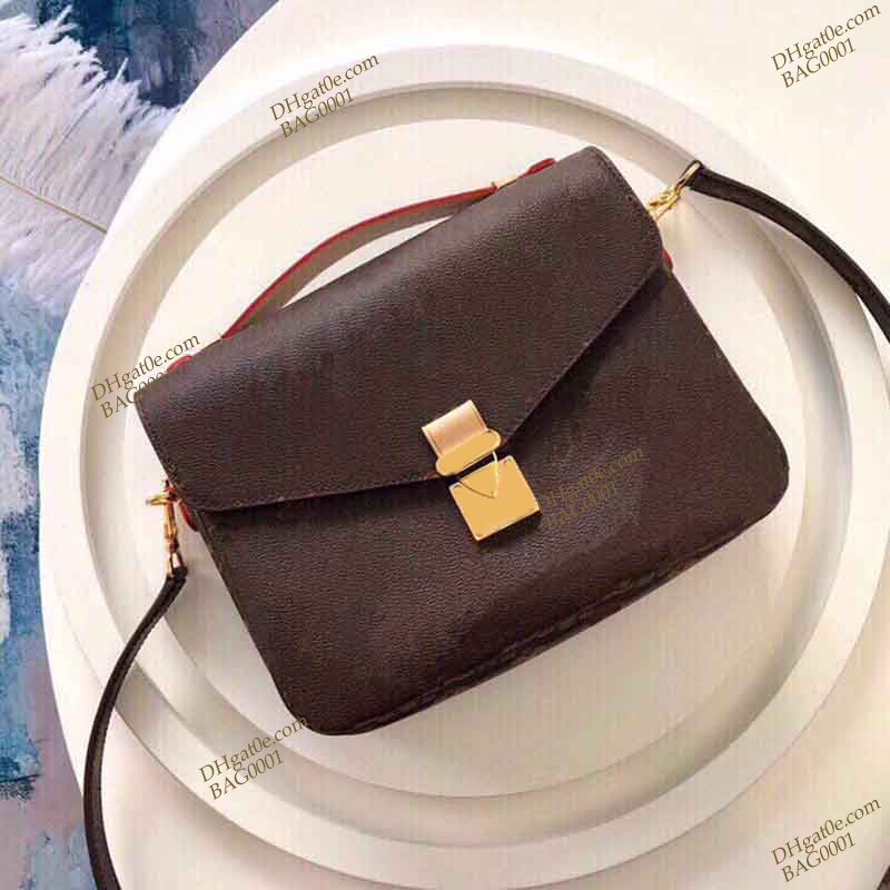 Pochette metis Bags Women Original Quality Fashion luxury designer bag Handbag Shoulderbag Crossbody Box B007