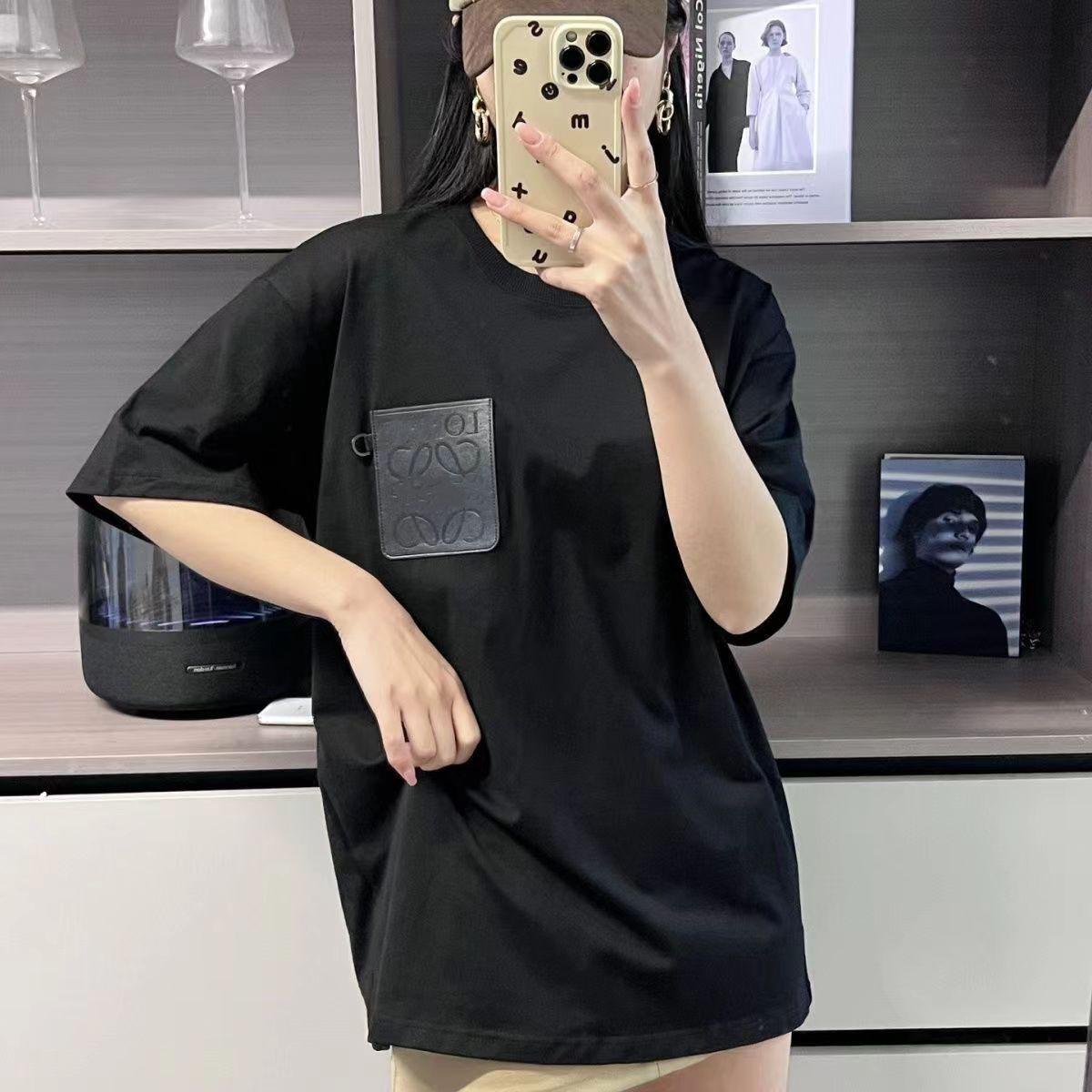 Luxury Woman Man T Shirts Designer Womens Tshirts Woman Tees Summer Breathable Tops Unisex Shirt Embroidery Design Short Sleeves Size S-3XL-image-972947730