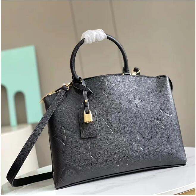 Fashion Large Classic Embossed pattern printing Casual women handbags Pu Leather Designer luxury crossbody Designer Bag Tote Bags Shoulder Bag-image-973074573