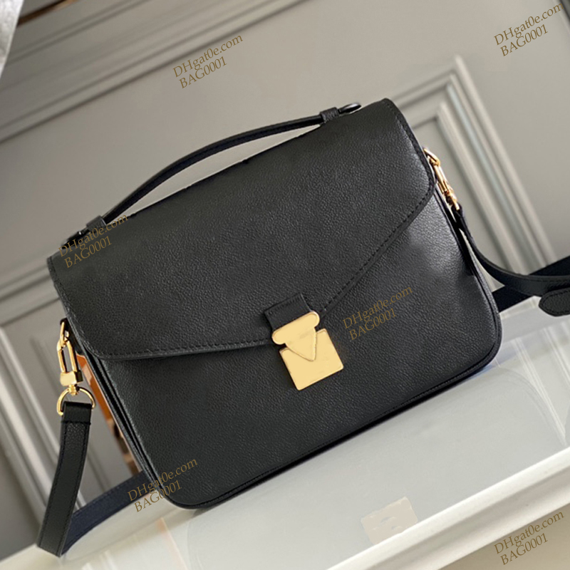 Pochette metis sac femmes mode authentique cuir de qualité originale de qualité crossbod body with box b093