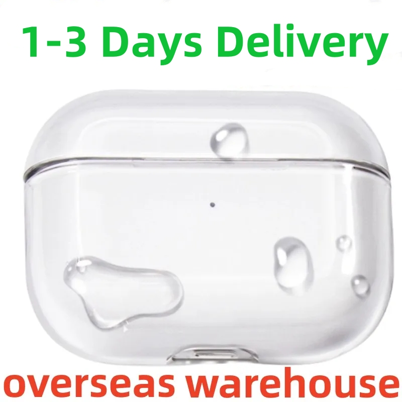 US EU Warehouse For Apple Airpods Pro 2 Air pods Pro 2 3 Earphones 2nd Headphone Accessories Silicone Protective Cover Apple Wireless Charging Box Shockproof Case