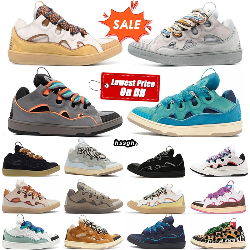 Designer Mens Womens Shoes Sneakers Light Pink Black White Light Blue Gray Orange Red Leather Casual Heightened Platform Running Shoes with Logo-image-973203252