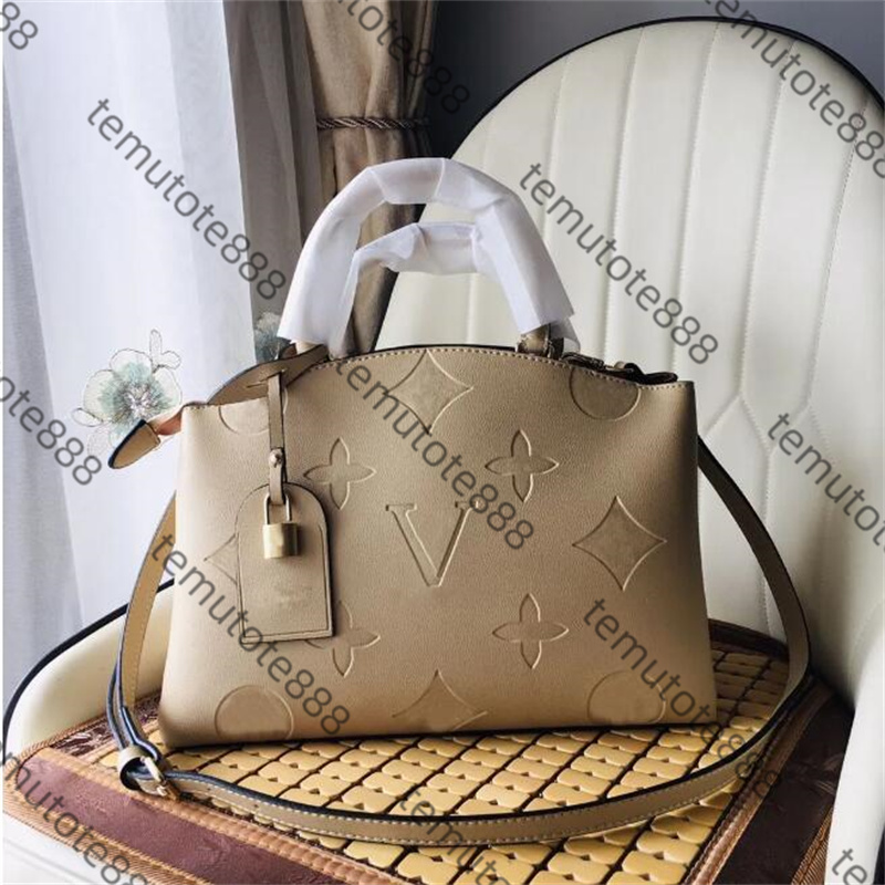 Handbag Fashion Large Classic Embossed pattern printing Casual women handbags Pu Leather Designer luxury crossbody Designer Bag Tote Bags Sh-image-995124064