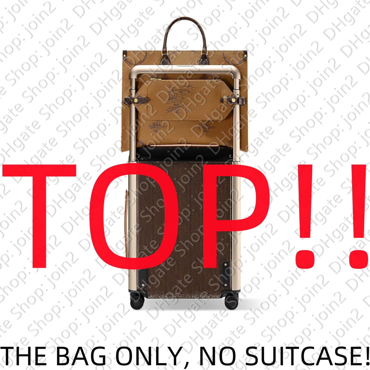 Shopping TOP. M46823 ONTHEGOs VOYAGE OTG GM MM PM BB Designer Handbag Purse Hobo Satchel Clutch Evening Shoulder Crossbody Bag Pochette Accessoires 