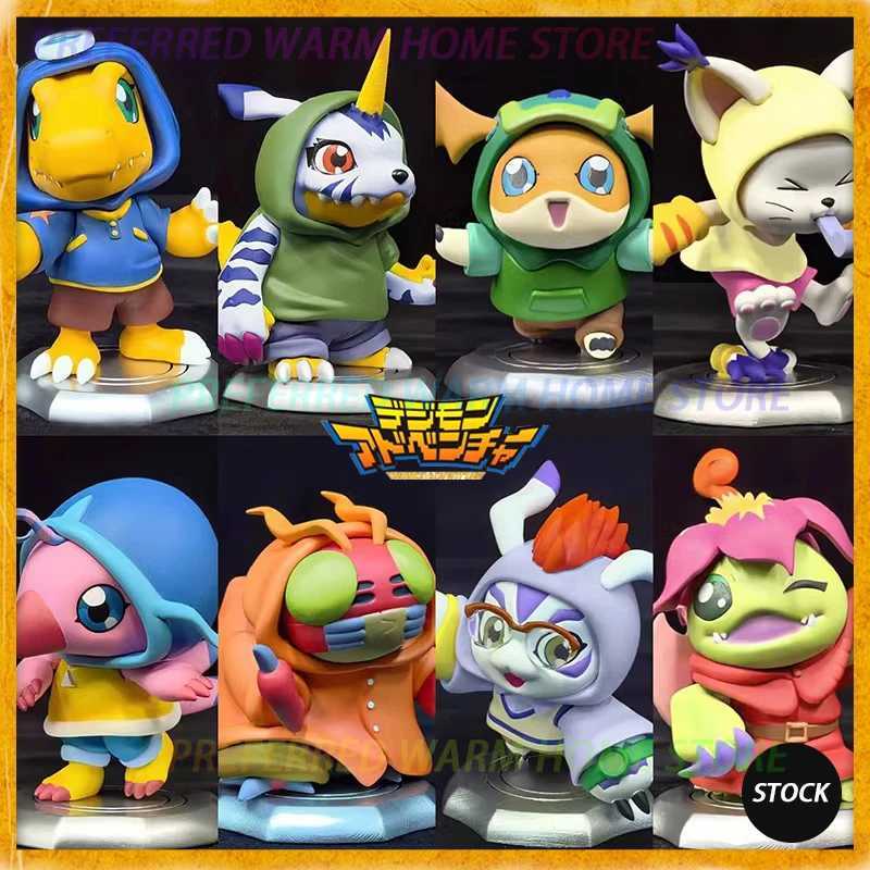 Blind box Digimon Adventure Third 03 Series Blind Box Toy Doll Cute Kawaii Anime Figure Agumon Gabumon Patamon Tailmon Tentomon T240506-image-973366004