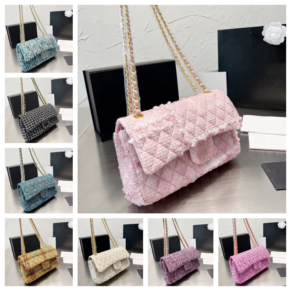Designer Bag Fashion Women Shoulder Bag Black Purse Tote Beach Bag Shopping Bag Wallet On Chain Handbag Leather Shoulder Bag Purse Crossbody Clas-image-973290280