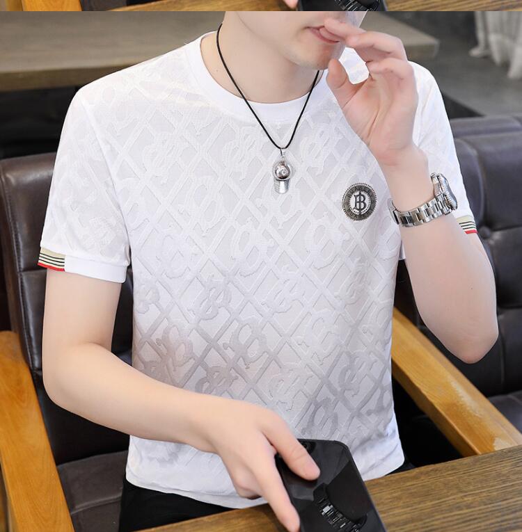 mens luxury T-shirts Cotton patchwork letter tshirts designer Short Sleeve High Quality Casual tops tee