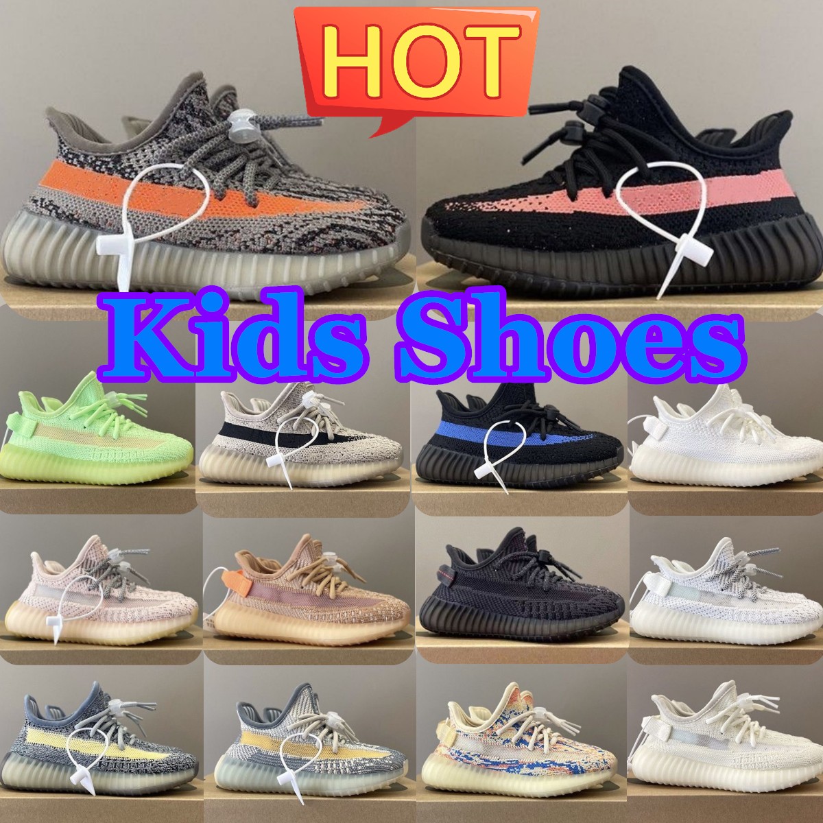 Toddler sneakers kids shoes baby boys basketball youth infants Children designer trainers-image-935716582
