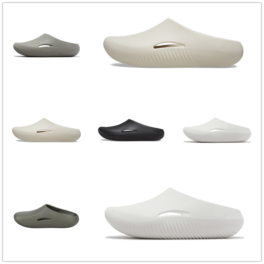 Mellow Recovery Clog Men Femmes Slippers Clogs Designer Sandales Flat Tlides Fashion Black Blanc Rose Rose Grey Olive femme Plage Summer Summer F