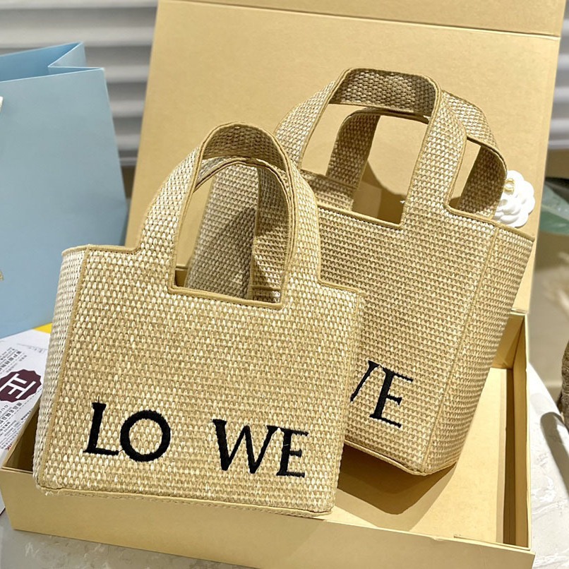 Spring Summer Woven Handbag Large Capacity Holiday Shopping Bag Fashion Straw Woven Totes-image-976082676