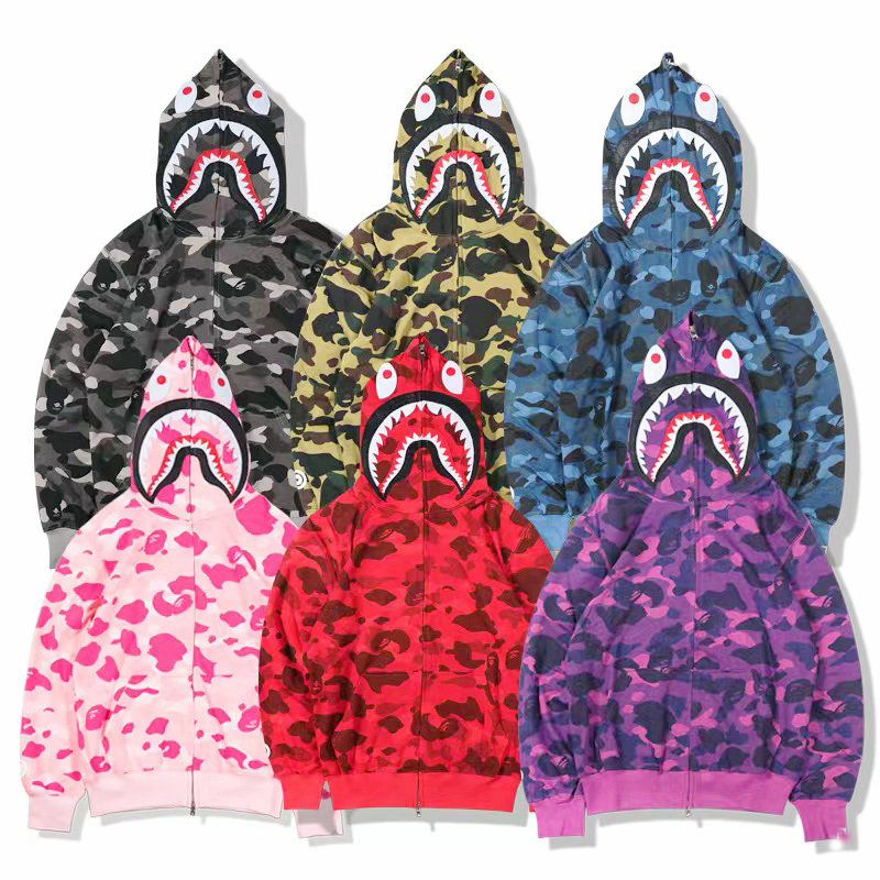 66color use New Fashion Shoes Designer Men's and Women's BA Hoodie Sweatshirt zipper Hoodie Long Sleeve Fashion Trendy Top Size M-3XL-image-974279748