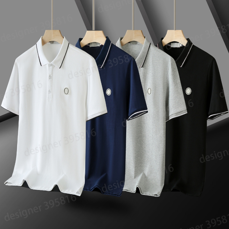 Men designer polo shirt luxury French men and women's clothes short-sleeved and casual embroidered men's summer T-shirts. Many colors c-image-974744992