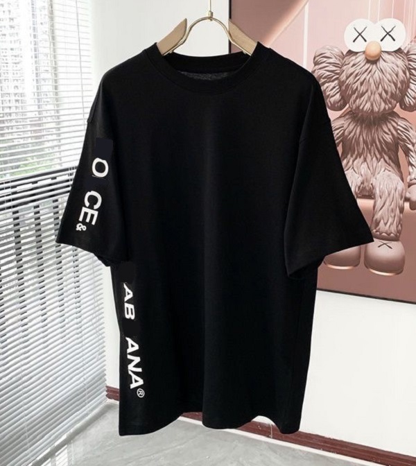 Designer tshirt Mens Women Letter Print T Shirt Graphic Shirts Casual Short Sleeved Black White Tee O-neck luxury T-shirts-image-974596749