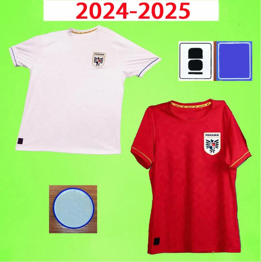 2024 2025 Panama soccer jerseys America ERIC DAVIS ALBERTO QUINTERO 24 25 home red away white Copa national team uniforms mens football shirst Cup Training uniform 