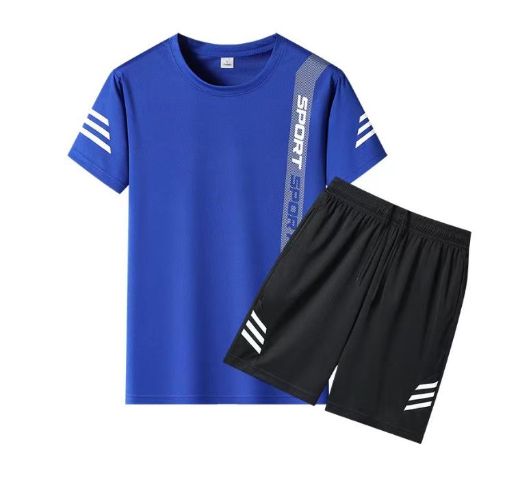 Clothes Tracksuits For Men Summer 2 Piece Set Fashion Clothing Men's Shorts Suit Mens Outfits Lightweight Breathe
