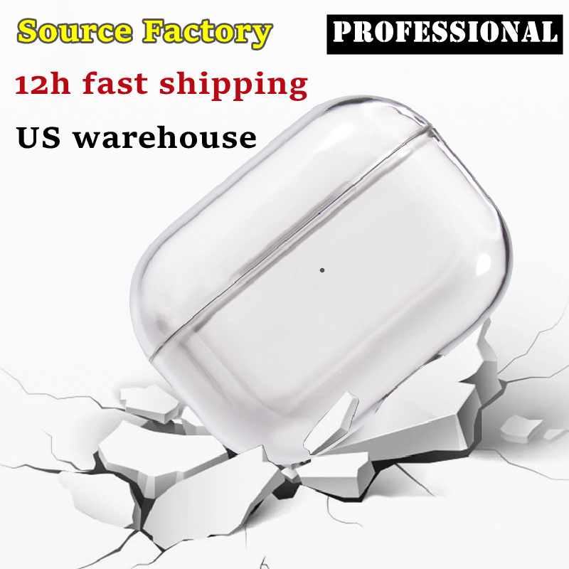USA Stock For Airpods Pro 2 2nd Generation airpod 3 pros Headphone Accessories Solid TPU Silicone Protective Earphone Cover Wireless Charging Sho-image-868860201