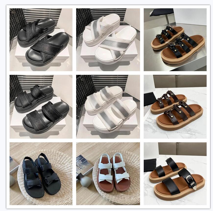 Sandales rétro romaines classiques femme chaussures à plateforme été plage extérieur boucle nouvelle chaussures décontractées semelles plates con