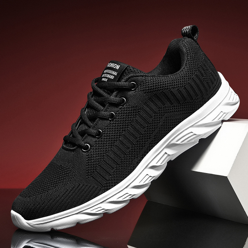 2026 Summer sports casual mesh breathable fashionable and trendy men's versatile Korean version student running shoes