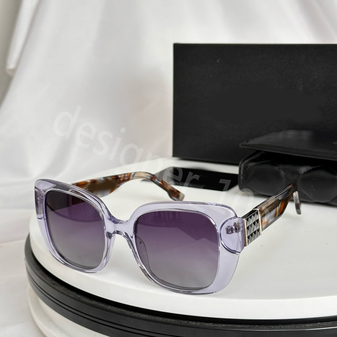 C Luxury Glasses Designer Sunglasses Women&#039;s Channel Men&#039;s Fashionable Rectangular Sunglasses Unisex Resistant Sunglasses with Box-image-975656934