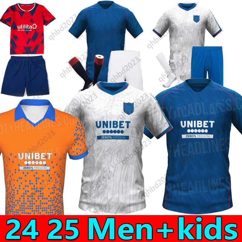 S-4XL 24/25 RanGErs DAVIS MORELOS HAGI Soccer Jerseys Cantwell Kids Kit 2025 2024 Football Shirt Training Home Away Third Fourth Set COLAK LAWRENCE KENT R.MATONDO top 