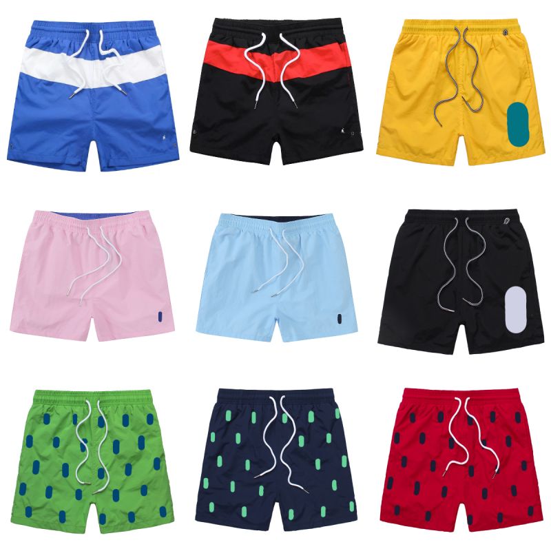 summer men shorts designer shorts mens swim shorts new fashionpolo shorts war horse embroidery breathable beach quick dry surf mesh fabric beach-image-975967089