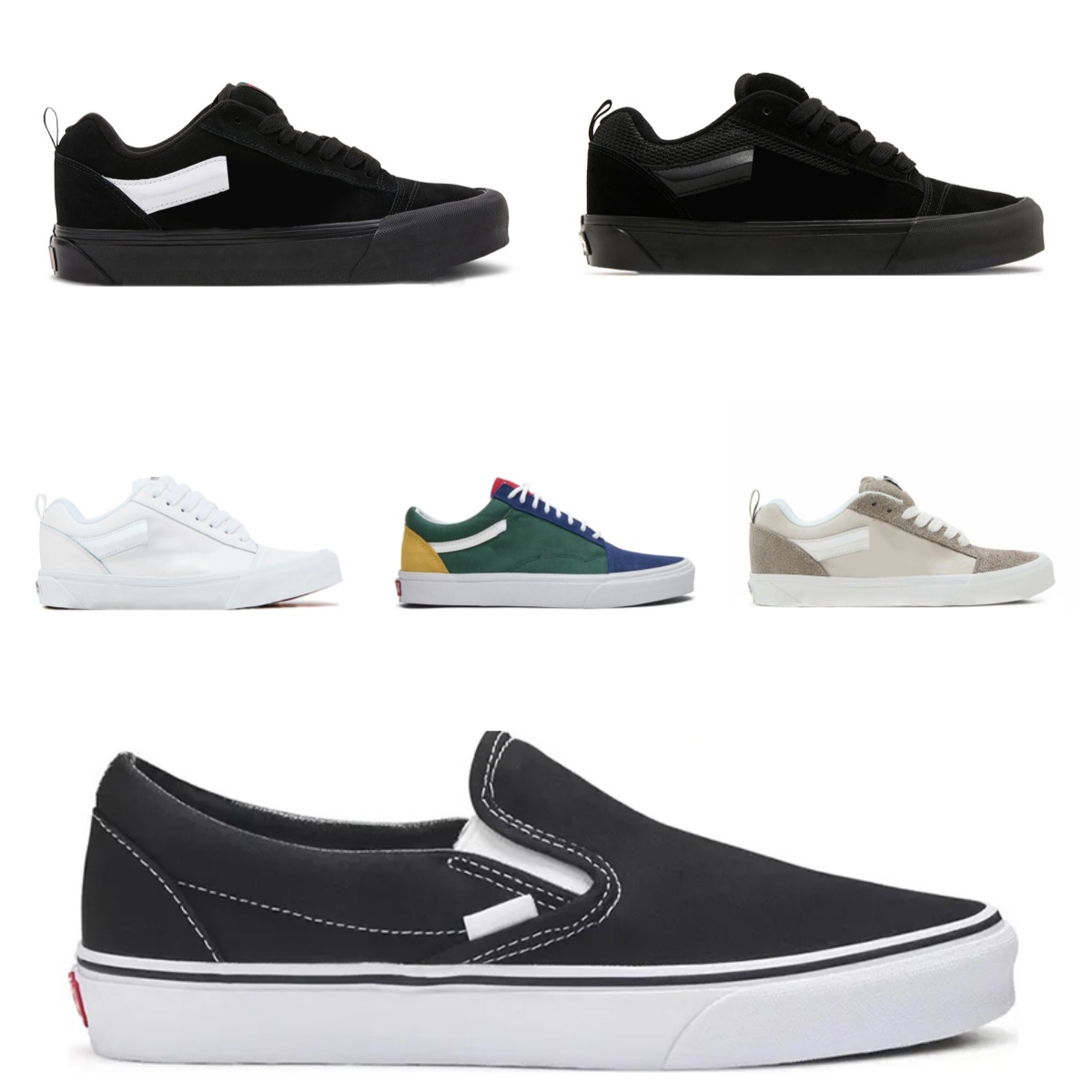 2024 Designer Men Sneaker V+an5 Casual Shoes Low Calfskin Leather Abloh White Green Red Blue Overlays Platform Outdoor women Sneakers Size 36-45-image-976057905