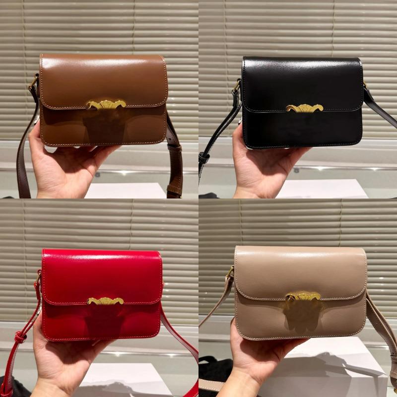 designer bag crossbody bag for womens leather shoulder bag high-quality classic womens luxury bag underarm saddle bag hot selling in 2024 