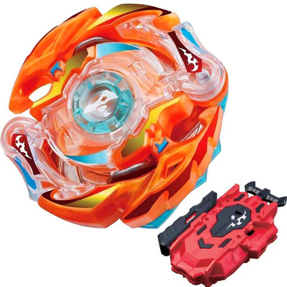 4D Beyblades B-X TOUPIE BURST BEYBLADE Spinning Top Superking Sparking B-75 Booster Blaze Ragnaruk / Beserk Roktavor .4C.Fl With Launcher-image-976299129