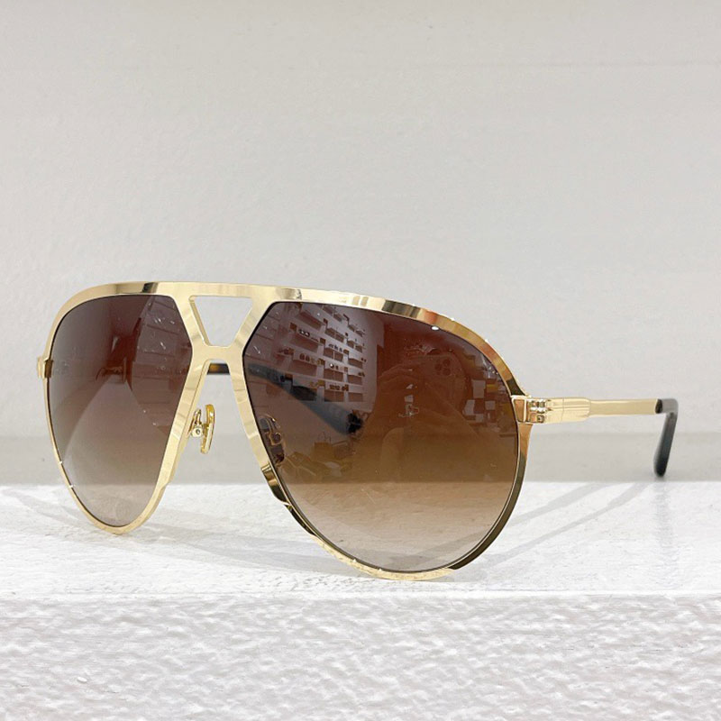 Retro personalized sunglasses for Men Women onepiece oversized sunglasses UV400 for women luxurious brand metal frame sunglasses with eyeglass ca-image-976119667