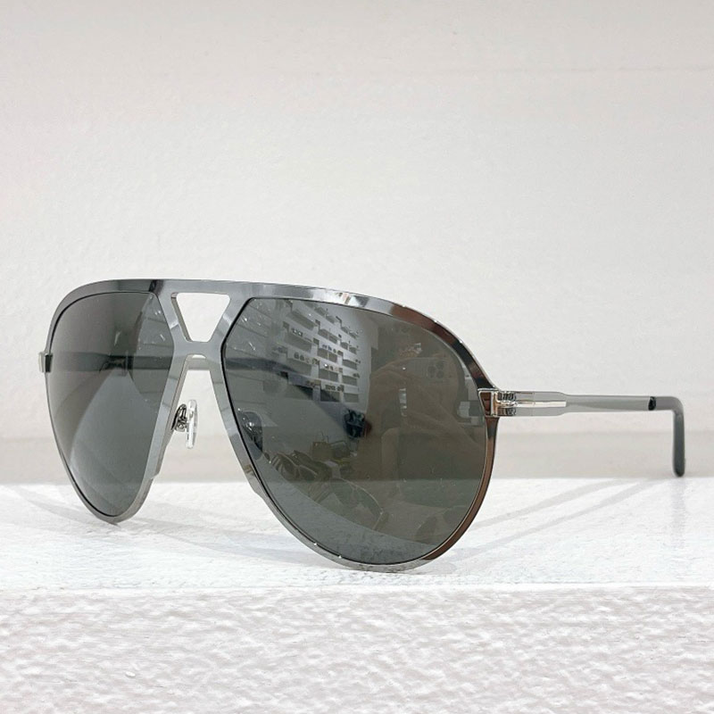 Fashionable Classic Personalized Sunglasses for Men Womens One Piece Extra Large Sunglasses UV400 Women's Luxury Brand Metal Frame Sunglasse-image-976120459