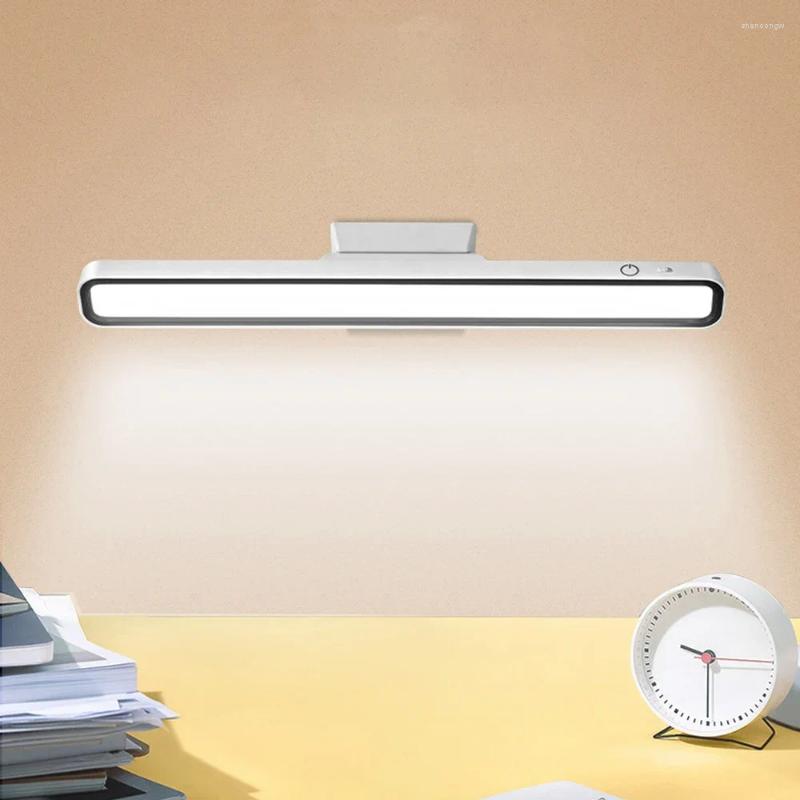 Hanging Magnetic Led Table Lamp Chargeable Stepless Dimming Desk Lamps Lamp LED Cabinet Closet Wardrobe Night Light 0711-image-1001368143