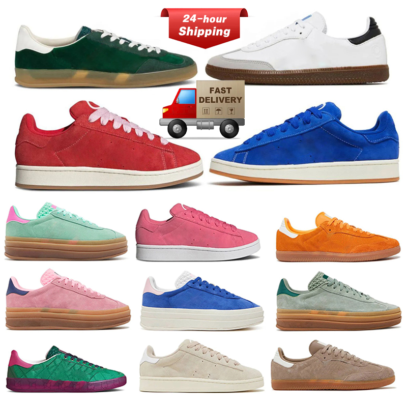 2024 classic casual shoes for men women platform designer sneakers black white gum pink velvet red green suede blue leather mens womens outdoor s-image-976526233