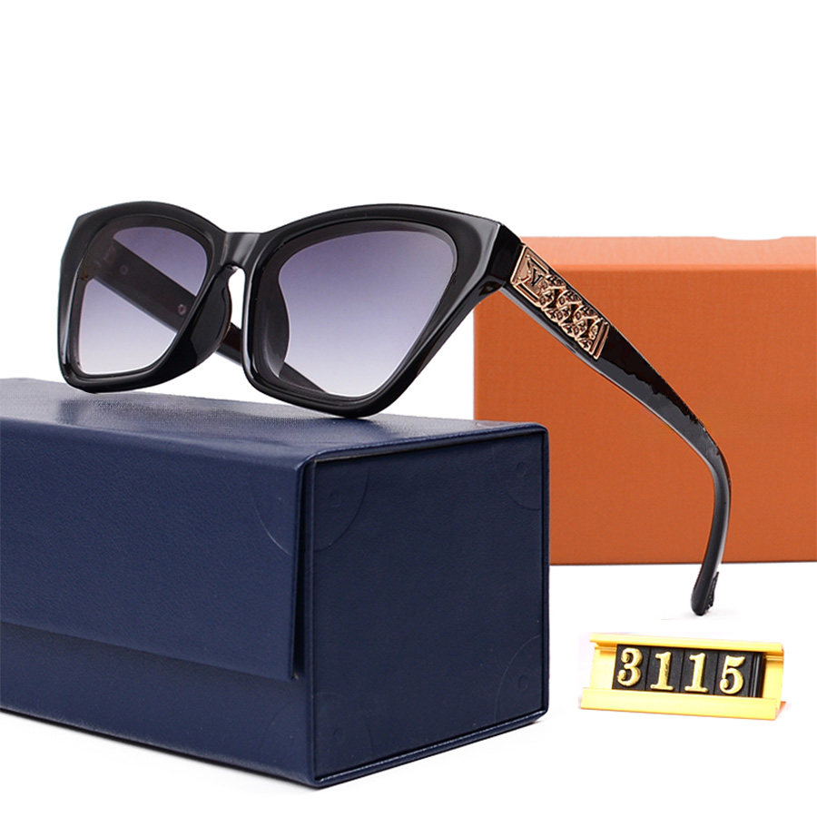 Fashoin man Sunglasses Designer Sunglasses Full frame Glasses 10A UV400 6 Colors Optional-image-976623568