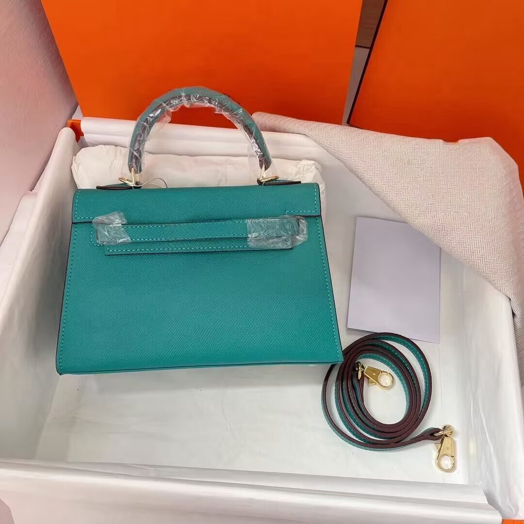 23 Colors Mini Designer Bag Women Shoulder Bag Genuine Leather Fashion Mini Bag Cowskin Handbag 19.5*6.5*13cm 