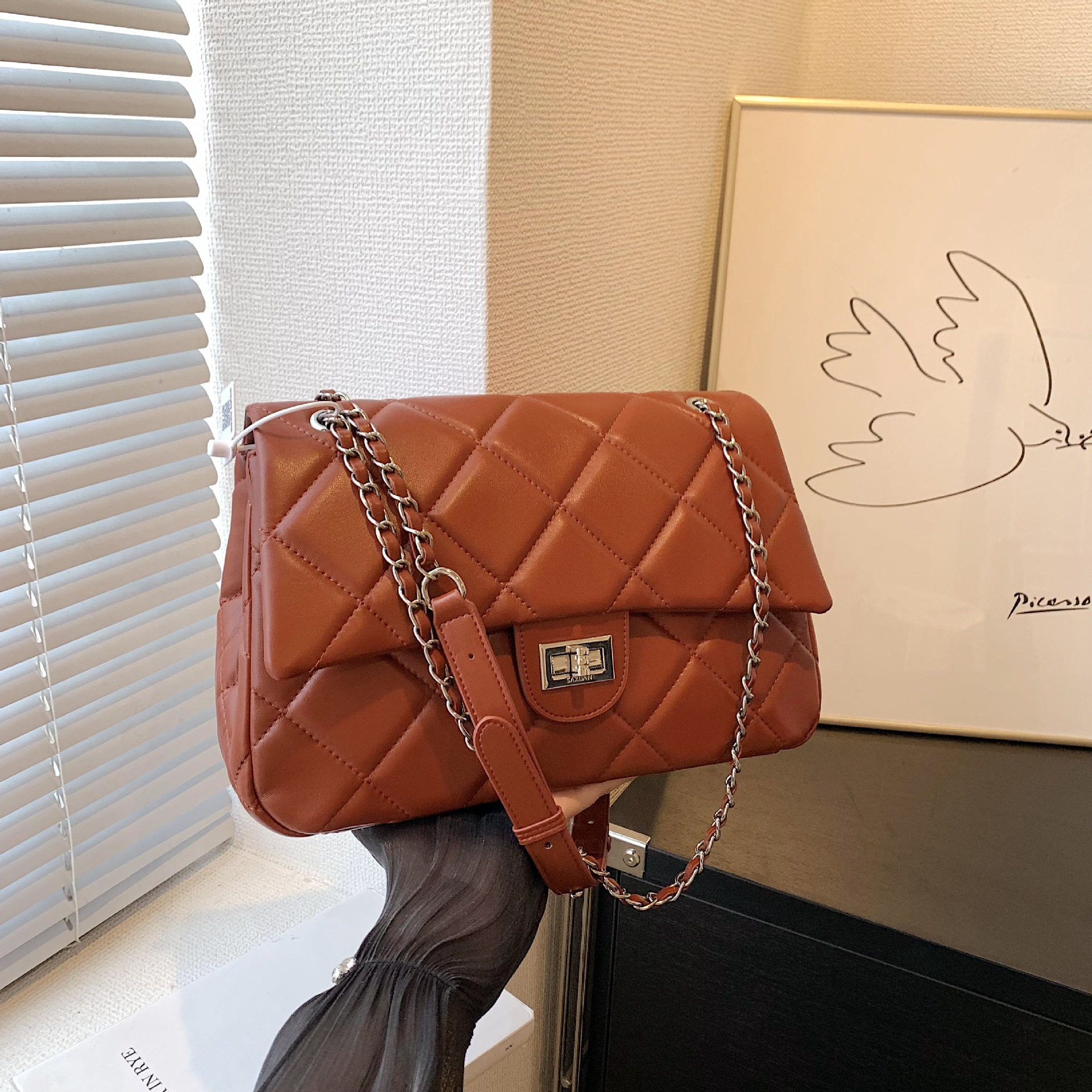 Top High Quality Hourglass Designer Bag Handbags Crocodile Leather Crossbody Bags Purses Designer Woman Handbag Shoulder Bags Borse Dhgate-image-994726797