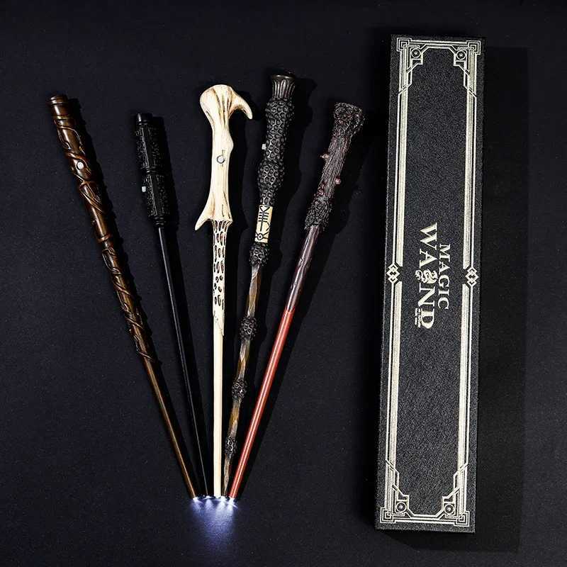 LED Light Sticks Harries Led Light Magic Wands Potters Full Range of Magic Stage Props Glow Magic Wand Halloween Christmas Cosplay Gifts Toys T24-image-976481086