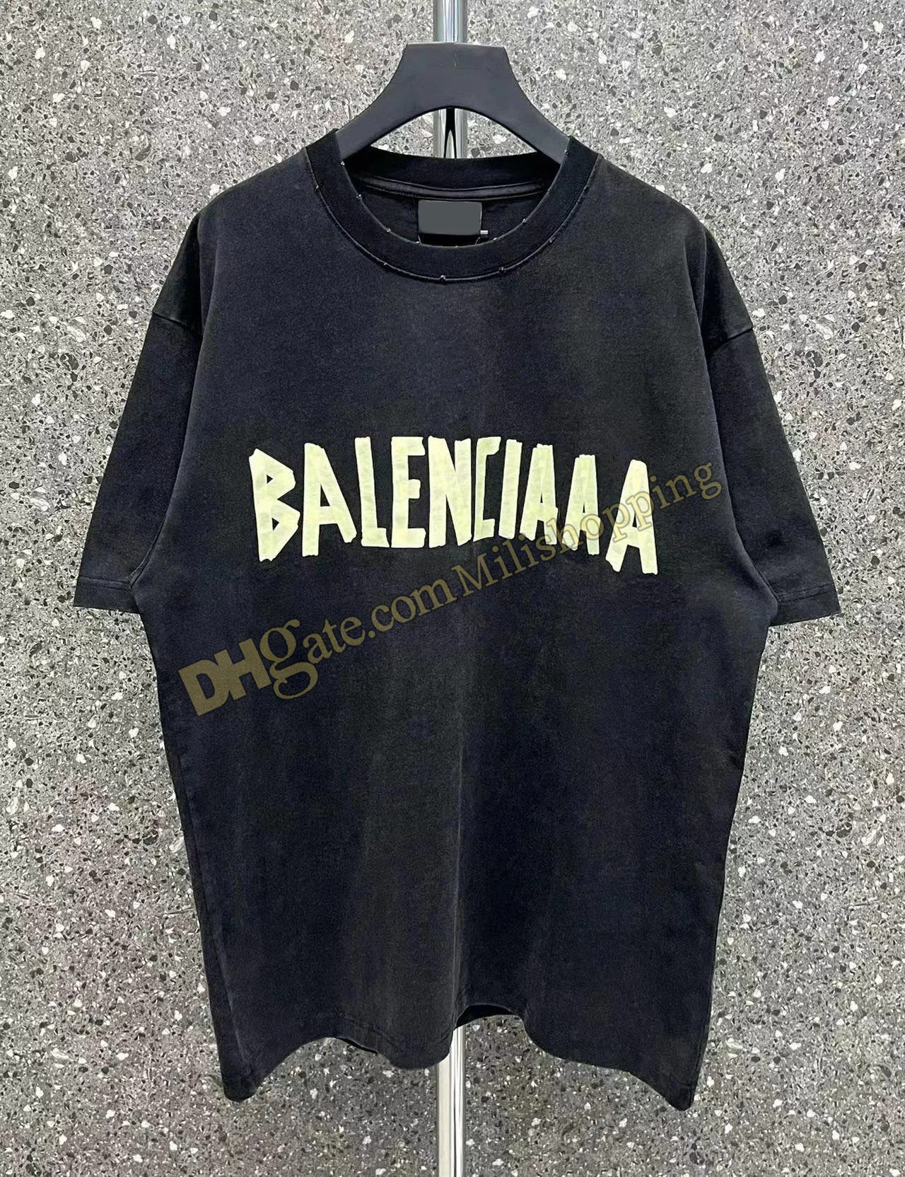 Men Women Letter Oversize T-shirt Designer brand short sleeve T-shirt pullover pure cotton warm loose breathable fashion men and women-image-976921213