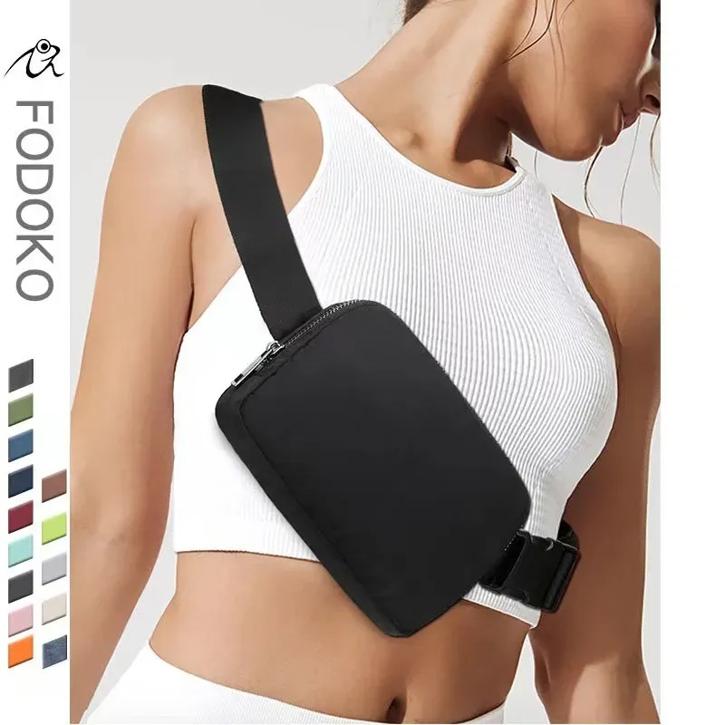 Fleece everywhere belt chest bum Bags Women's mens designer purses Teedy Sports yoga fanny packs Luxury Nylon handbag woman Shoulder bumbag Cro