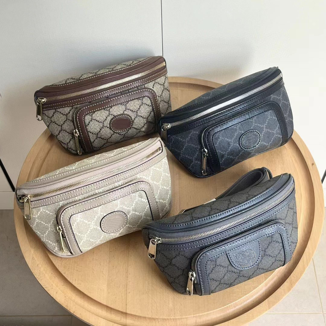 Designer Waist bag fanny pack Classic bum bag brands men chest Satchel Purse women Fashion Crossbody Bag.-image-976907778