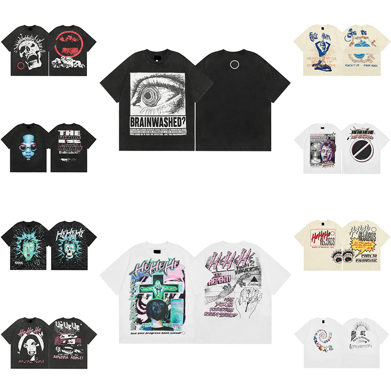 T-Shirts Hellstar Mens Women Designer cottons Tops T Shirt Man S Casual Shirt Luxurys Clothing Street Clothes Tees 