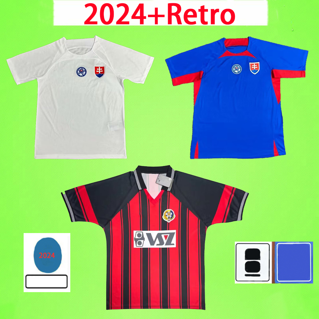 2024 SLOVAKIA SOCCER JERSEYS 24 25 MFK KOSICE RETRO 1997 1998 Men de football Men Kid Kit 2025 LOBOTKA HANCKO HARASLIN BOZENIK MAK POLIEVKA DURIS