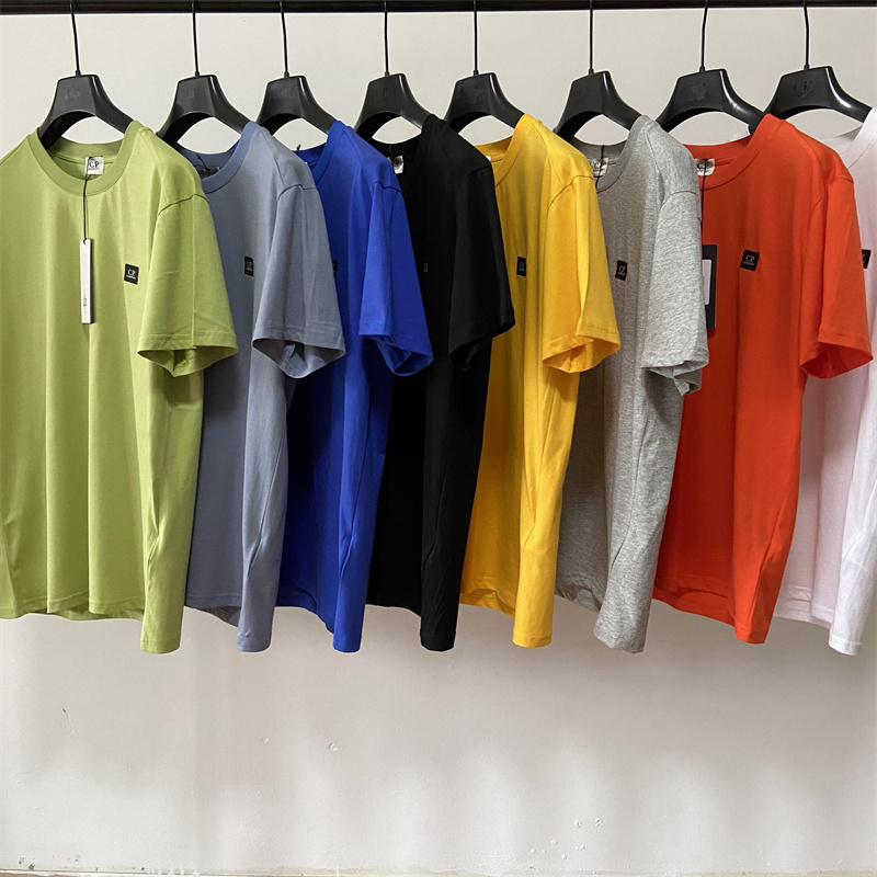 7color Men T-shirts Letter embroidery New designer t shirts casual pure cotton outdoor Men's T-Shirts