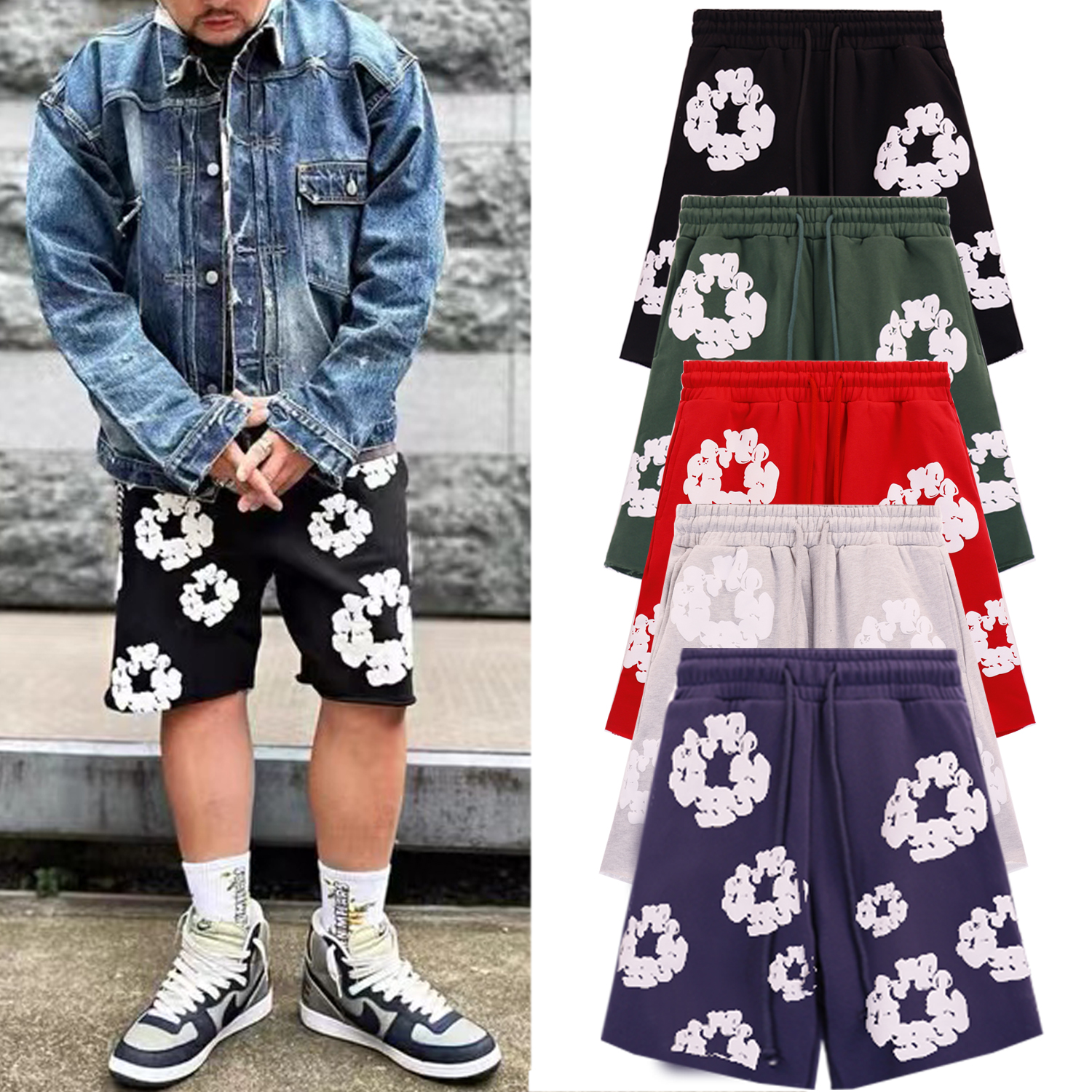 designer shorts pantaloncini designer t shirt mens shorts and t shirt set mens tracksuit summer suits fashion tshirt seaside holiday shirts shorts sets luxury set 