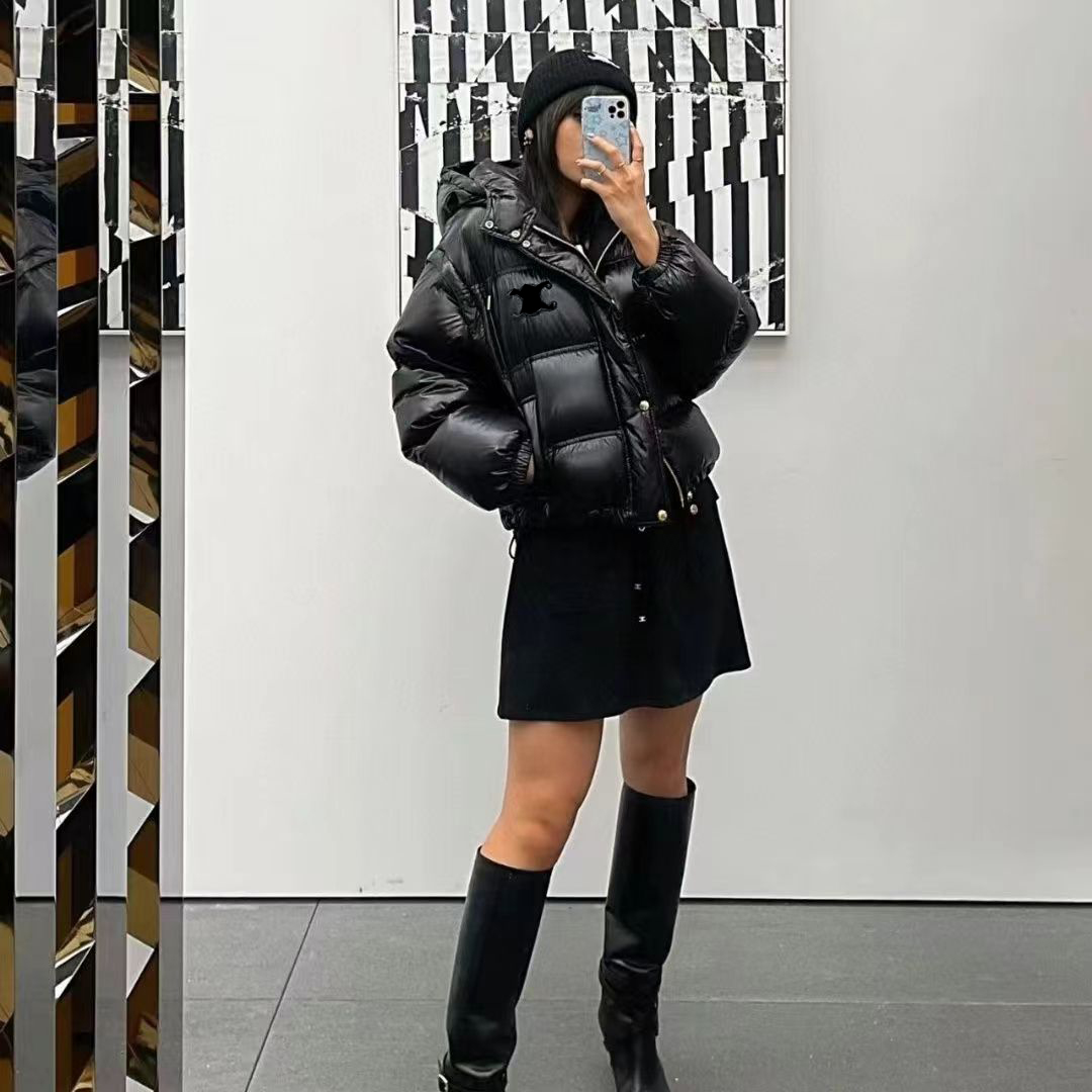 Luxury Womens Jackets Puffy Vest Sleeves Remove Woman Down Coats Winter Outwears Designer Lady Slim Jacket Windbreaker Short Coat Size S-L-image-977356445