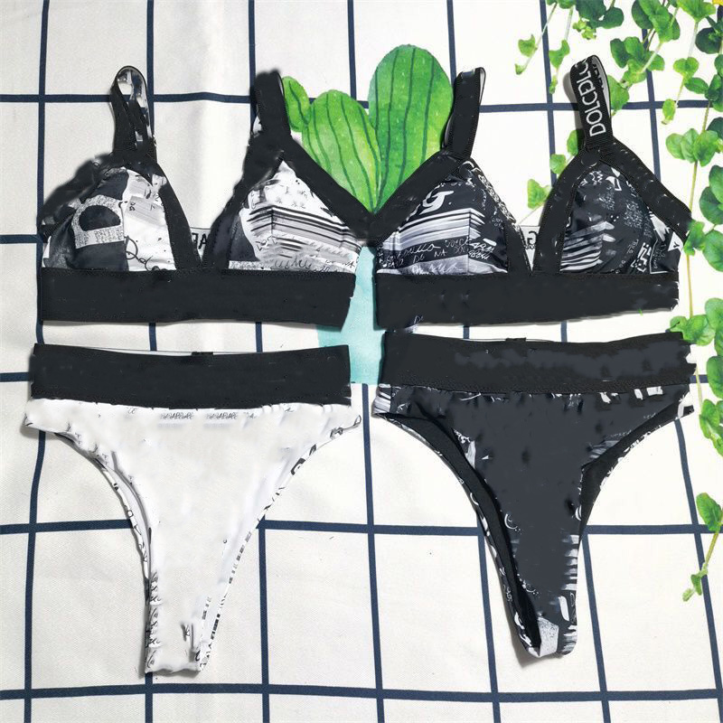Womens Swimwear Designer Woman Bikini Fashion Black Lace Up Swimming Suits Summer Beach Sets Multicolor Time Swimwear Wind Swimwear Women Bikini-image-751311211
