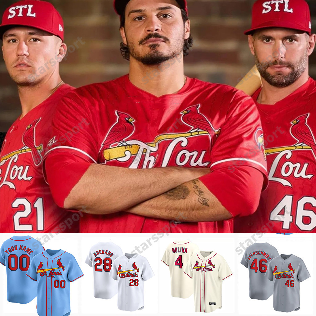 MLB City Connect Jerseys: Cardinals Masyn Winn, Arenado