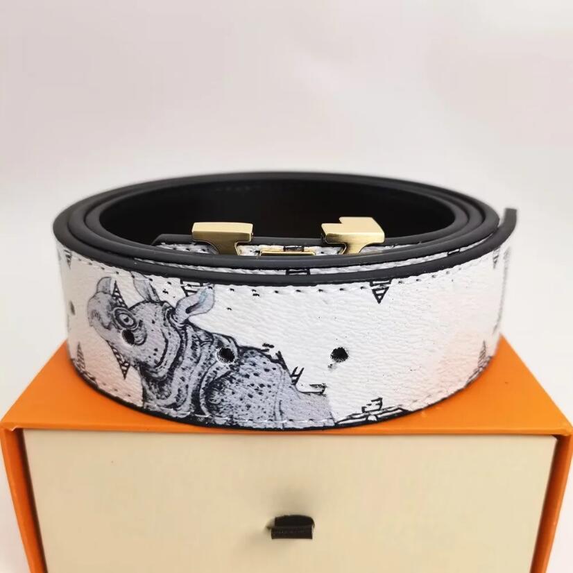 Fashion buckle genuine leather belt Width 40mm 18 Styles Highly Quality with Box designer men women mens belts-image-977956406