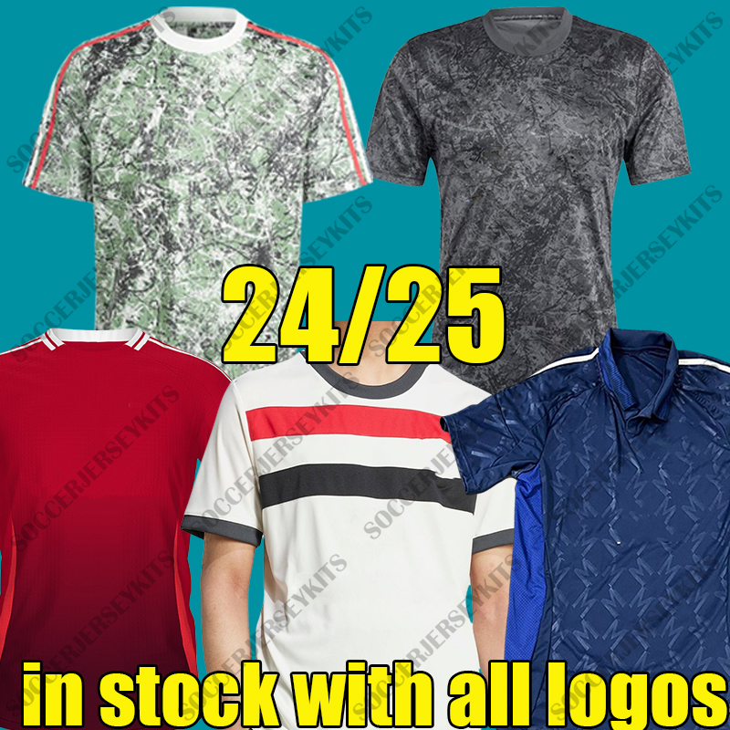3xl 4xl 23 24 25 soccer jerseys Men kids kit Player stone roses united collection jersey long sleeve football kits 2024 2025 