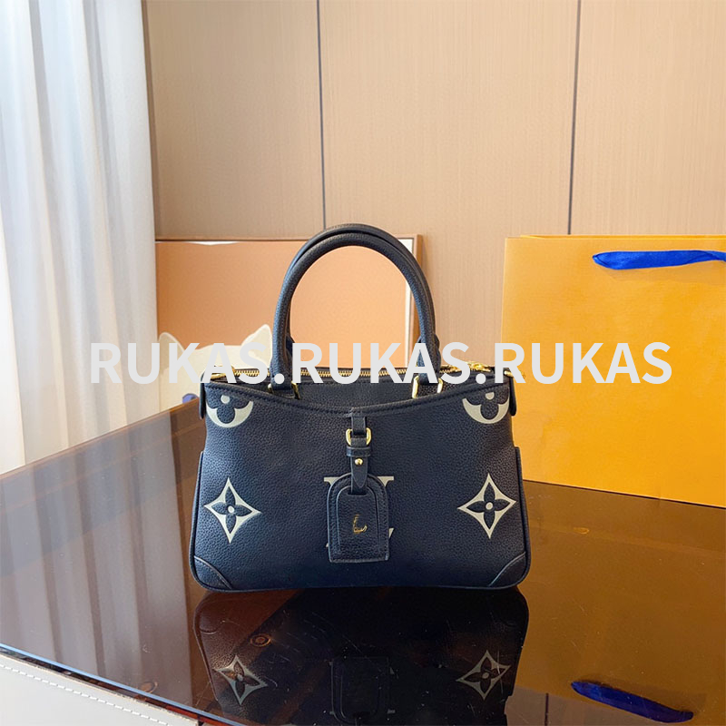 With box Designer shoulder bags with high print version totes top quality designer handbag Women Leather brown flower crossbody Shoulder Bags Hig