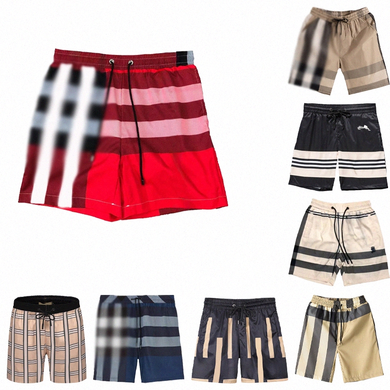 designer mens shorts swim shorts luxury brand classic striped and checkered shorts M-3XL c4I5#-image-978579114
